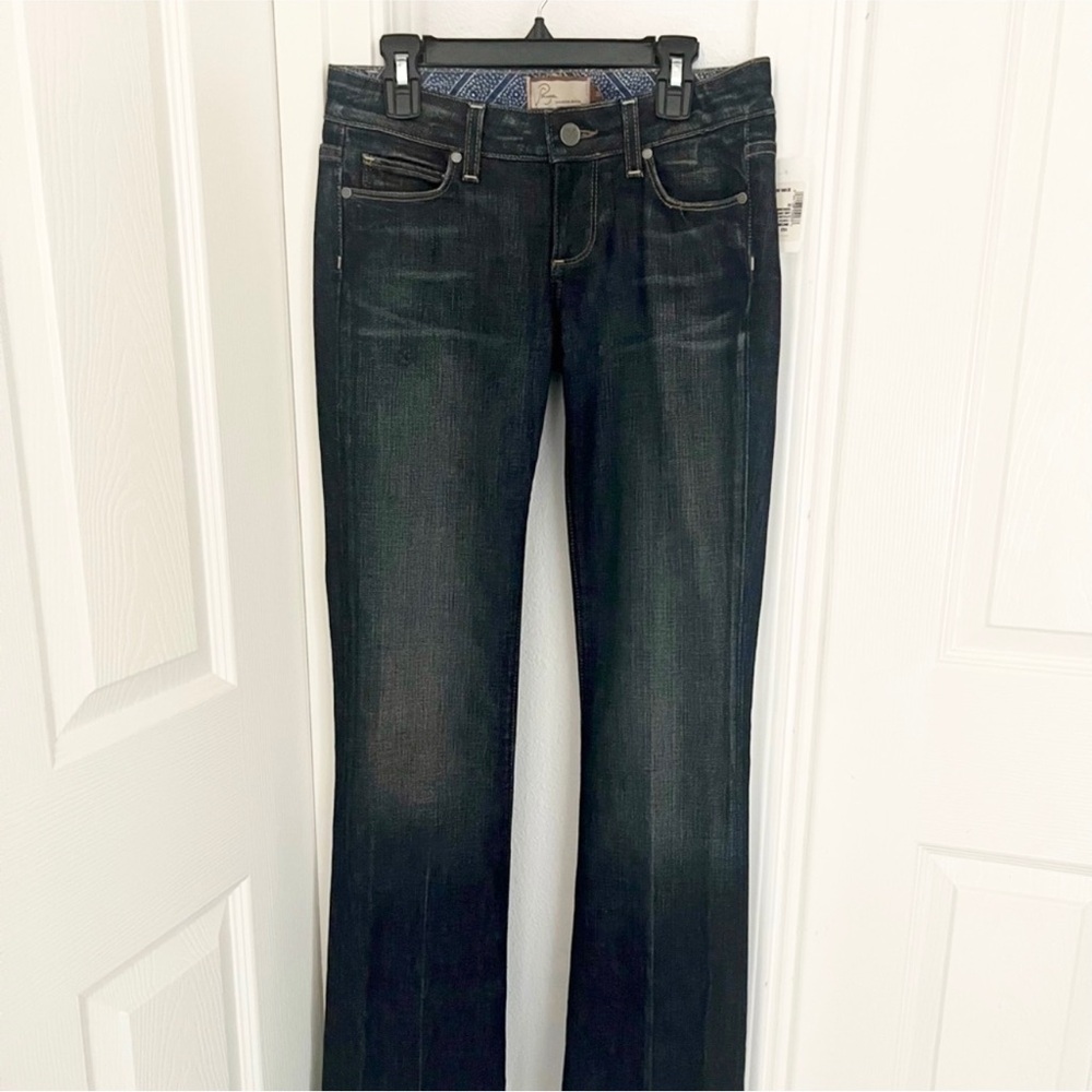 NWT Paige Denim Laurel Canyon Low Rise Y2K Bootcut Jeans